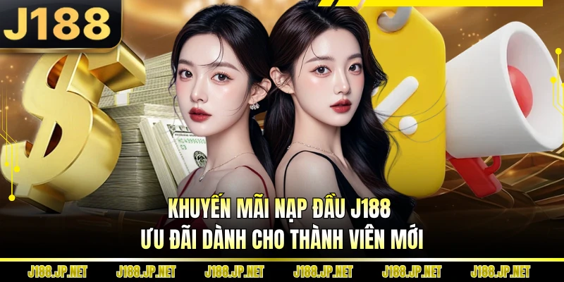 Khuyến Mãi Nạp Đầu J188 - Ưu Đãi Dành Cho Thành Viên Mới