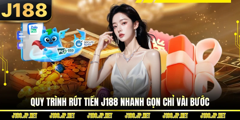 Quy trình rút tiền J188 nhanh gọn chỉ vài bước