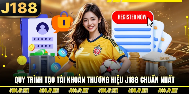 Quy trình tạo tài khoản thương hiệu J188 chuẩn nhất